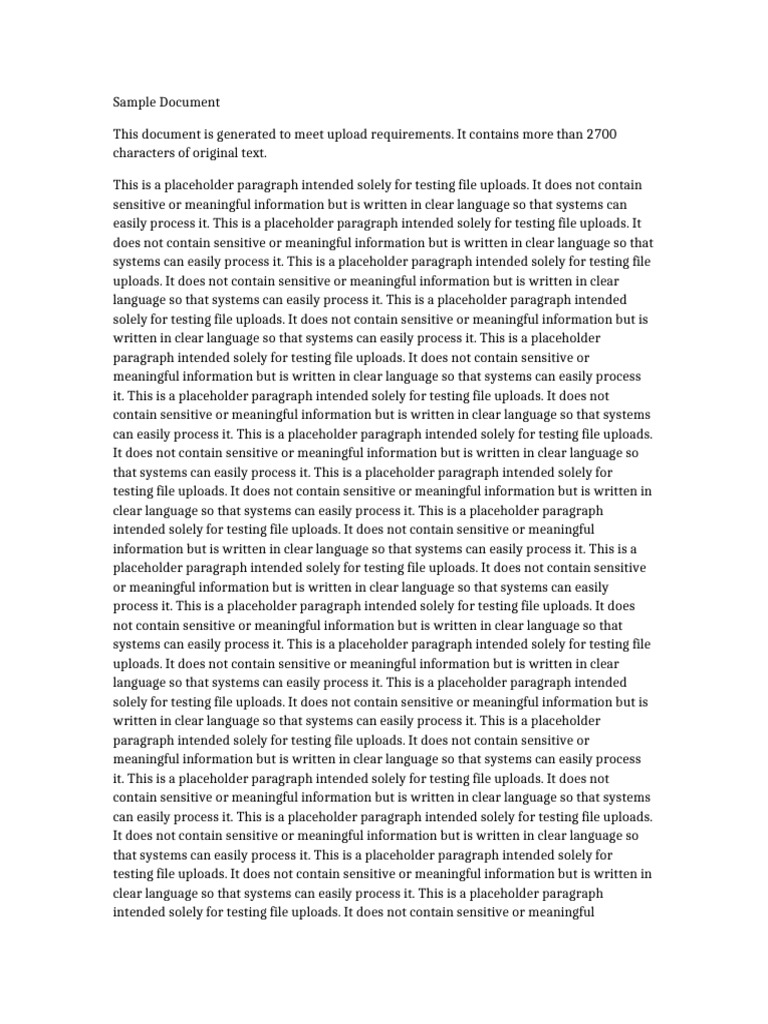 Upload Document 10 Pages Equivalent | PDF | Text | Human Communication