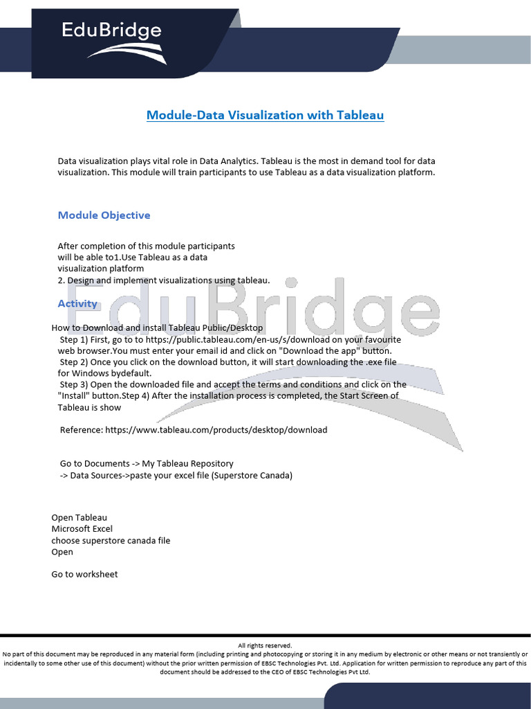 Tableau Da | PDF | Significant Figures | Software