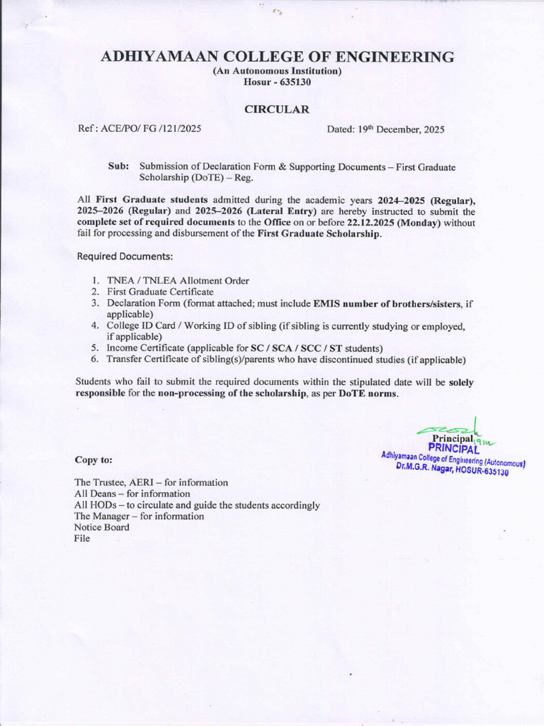 First Graduate Concession Form | PDF | Justice | Crime & Violence