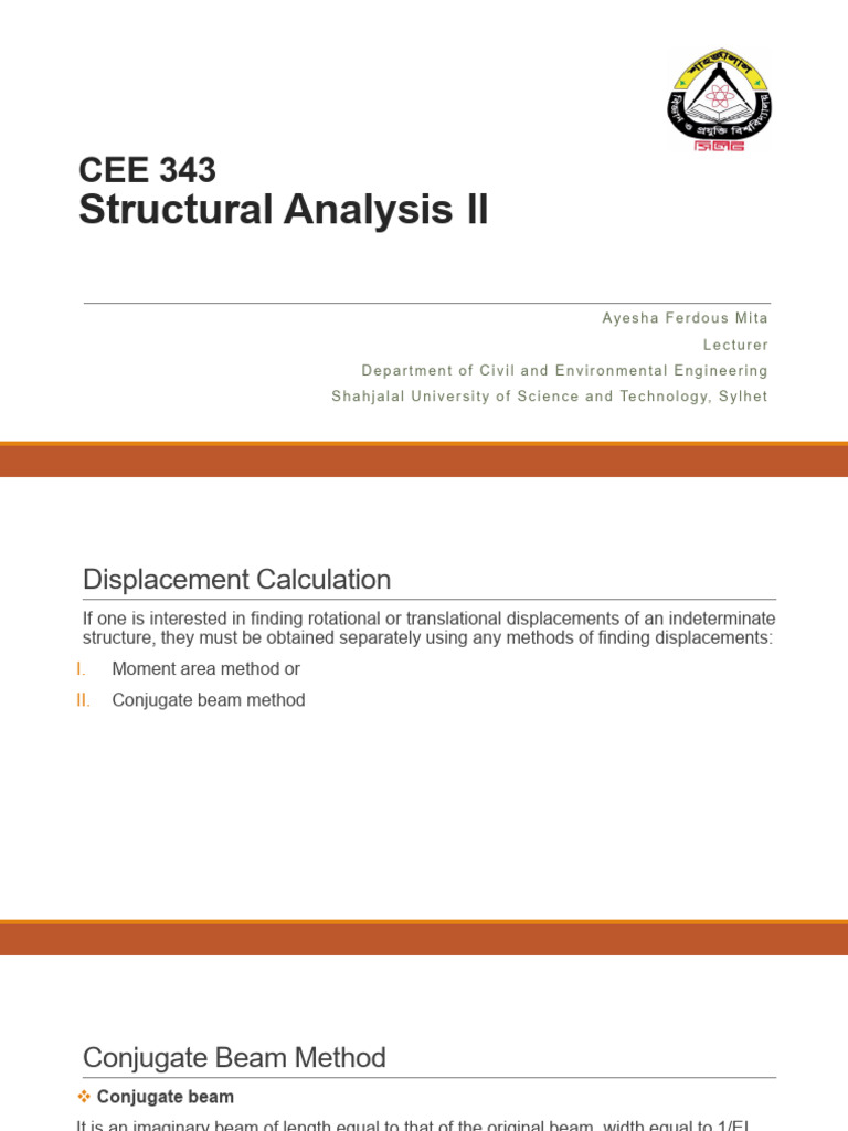 Conjugate Beam Method for Indeterminate Structures | PDF | Beam ...
