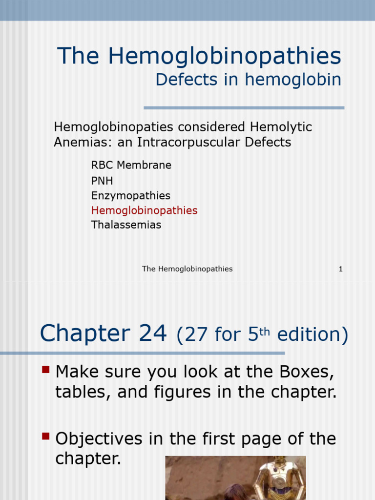 Understanding Hemoglobinopathies | PDF | Anemia | Hemoglobin