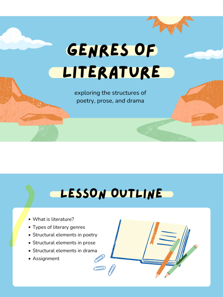 Understanding Literary Genres: Poetry, Prose, Drama | PDF | Poetry ...