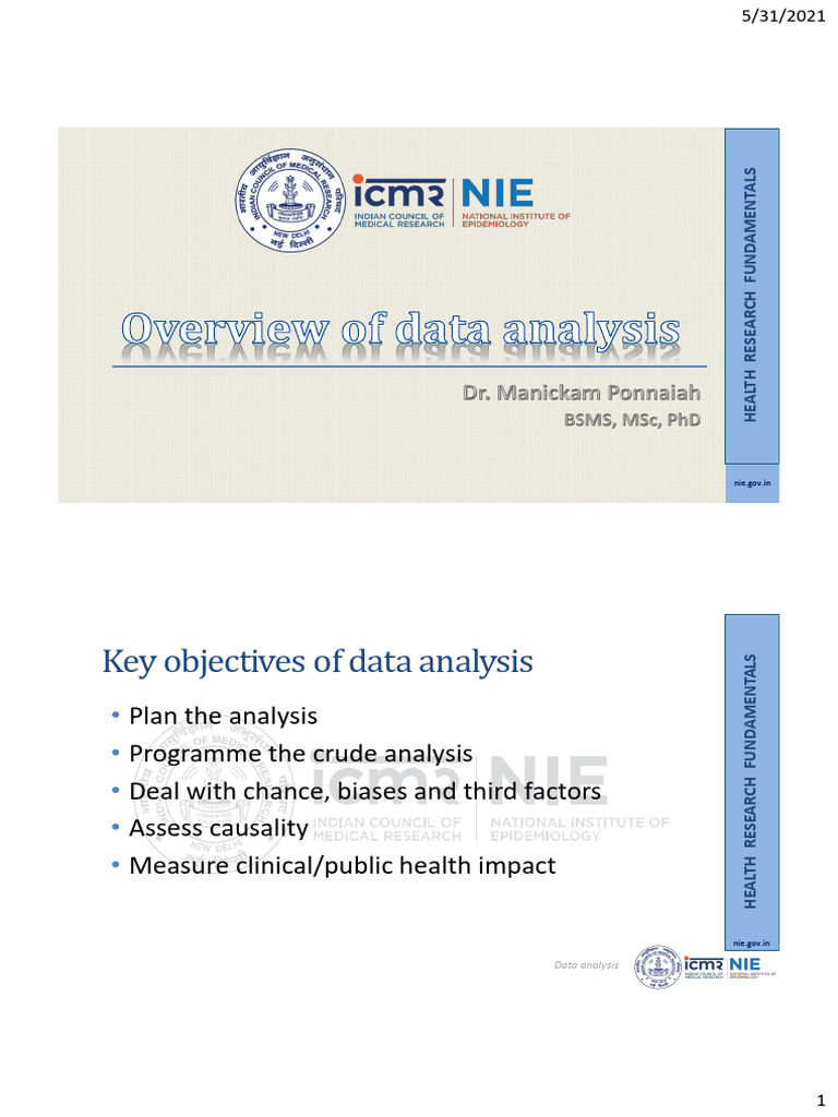 Data Analysis Strategies in Health Research | PDF | Data Analysis ...