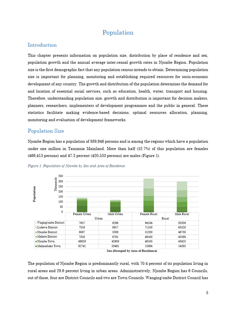 1. Population | PDF | Economies