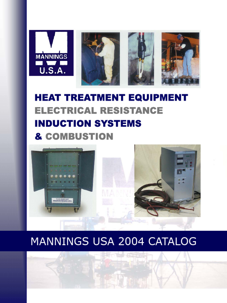 Mannings USA Heat Treatment Catalog | PDF | Electrical Engineering ...