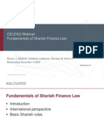 Fundamentals Shariah Finance Law
