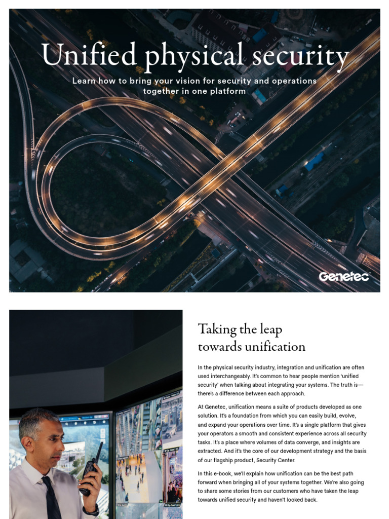 Unified Security Solutions Explained | PDF | Computer Security | Security