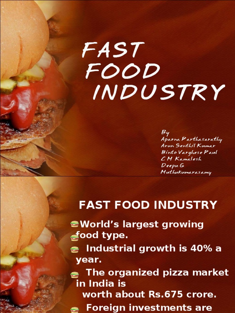 Fast Food Growth & Supply Chains | PDF | Fast Food Restaurants | Mc ...