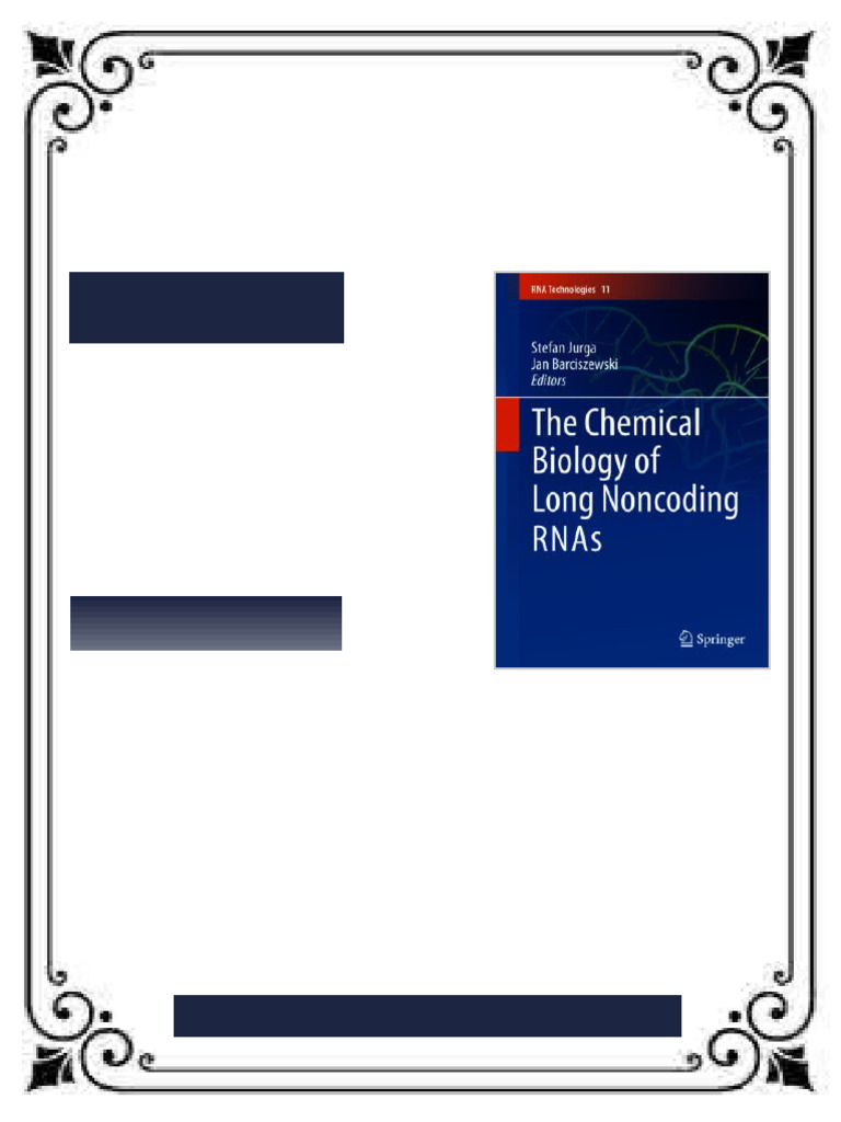 The Chemical Biology of Long Noncoding RNAs Stefan Jurga eBook sample ...