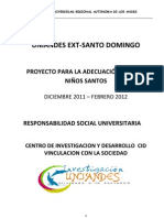 Proyecto Social Ni+ Os Santos