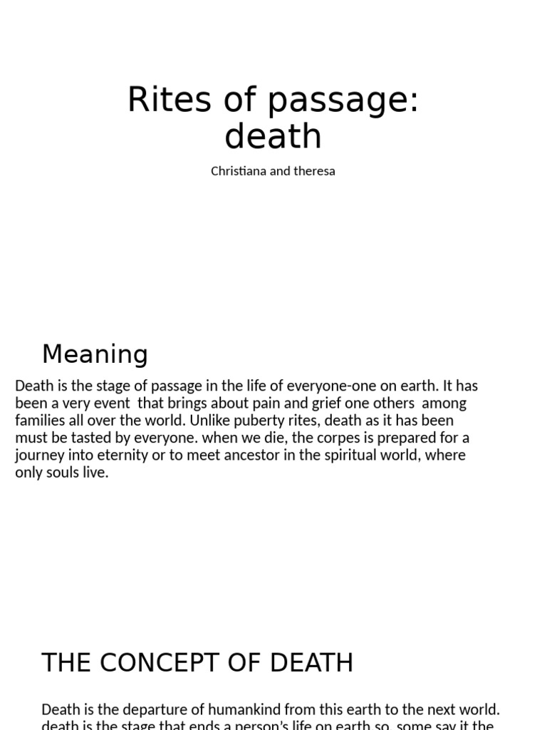 Death | PDF | Funeral | Burial