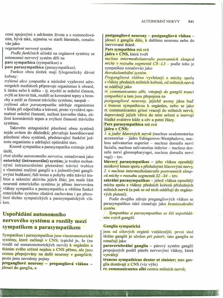 Autonomní NS | PDF
