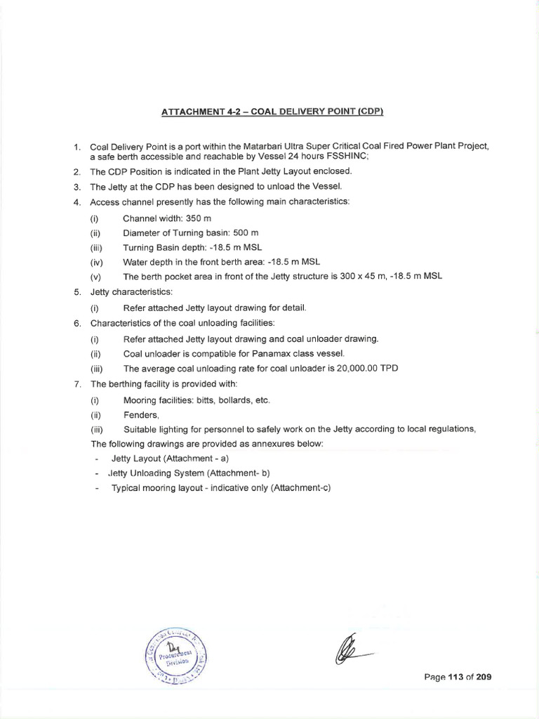 CDP Deatils, Jetty Design & Layout of CPGCBL | PDF