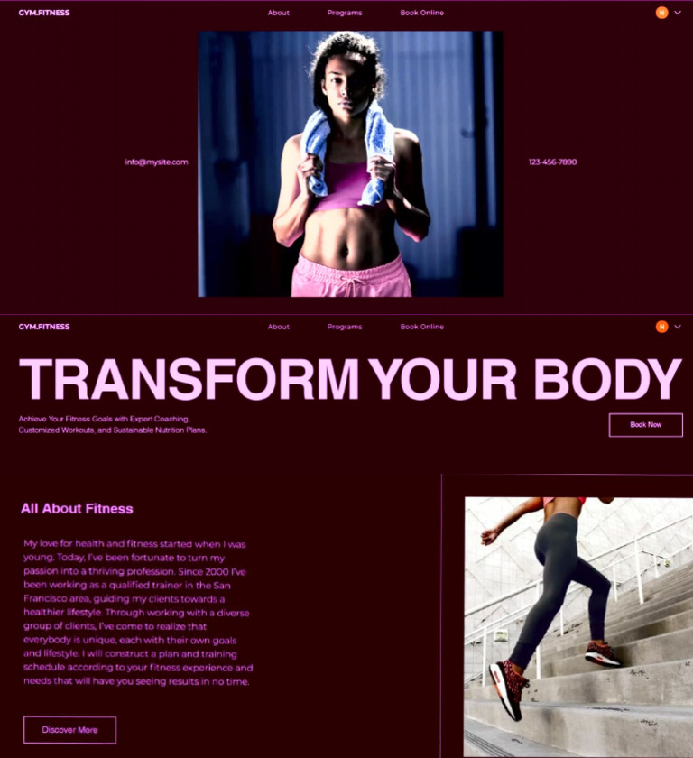 Sample PDF Gym - Fitnes | PDF