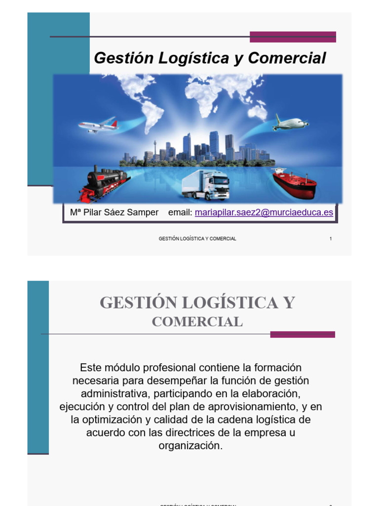 Gestión Logística y Comercial Efectiva | PDF | Logística | Obtención