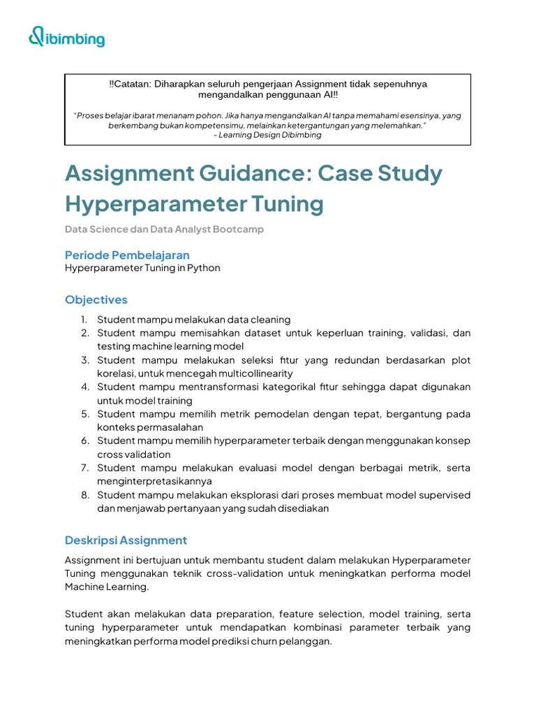 Panduan Tuning Hyperparameter Python | PDF