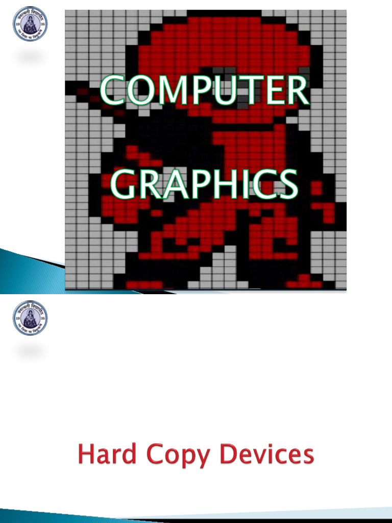 CG_lect3 | PDF | Printer (Computing) | Computer Keyboard