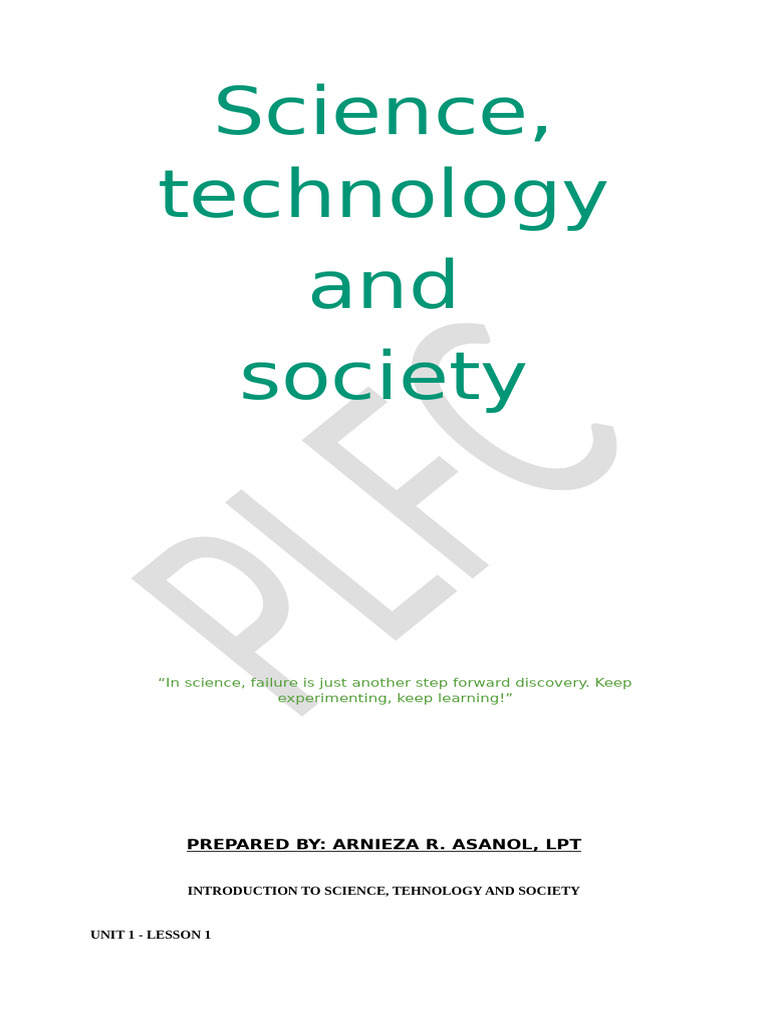 Science, Technology, and Society Overview | PDF | Mesopotamia | Sumer