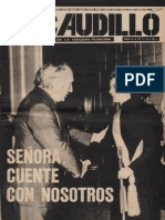 Revista El Caudillo. Buenos Aires, #71, Noviembre, 1975, Año III