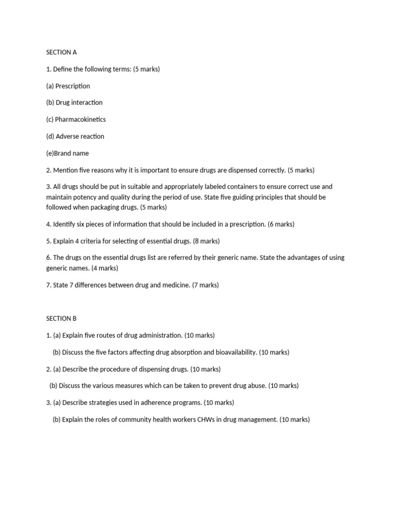 Drug Dispensing and Management Guidelines | PDF