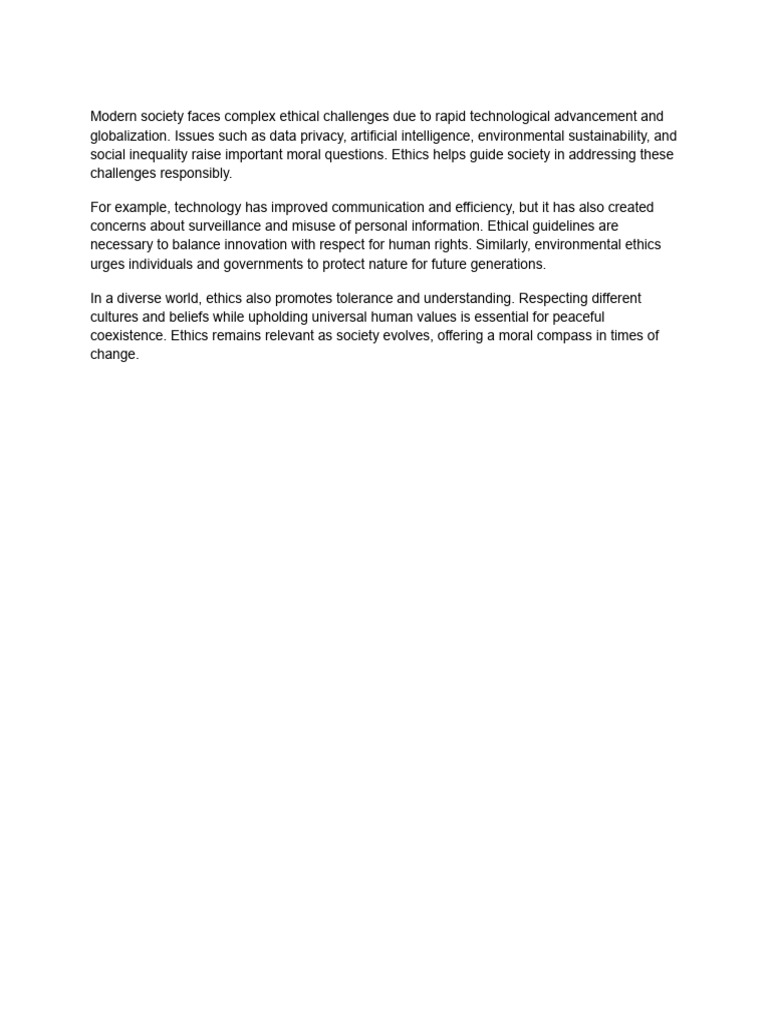 Ethics 3 | PDF