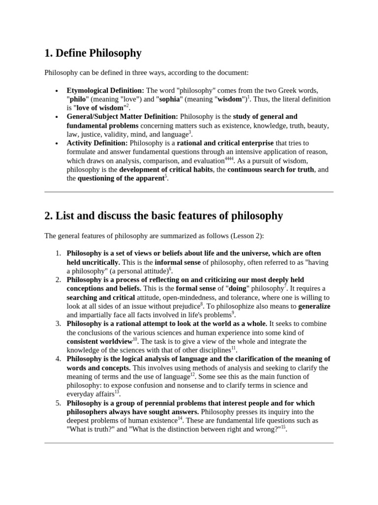 Understanding Philosophy and Logic Basics | PDF | Argument | Deductive ...