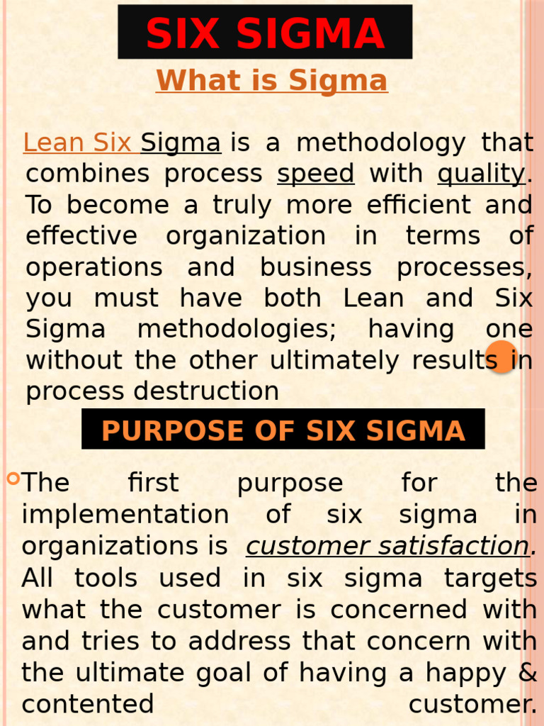 Understanding Lean Six Sigma Methodologies | PDF | Six Sigma | Lean ...