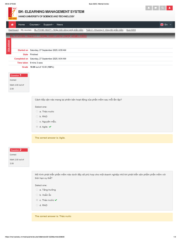 Quiz 0203 - Attempt Review | PDF