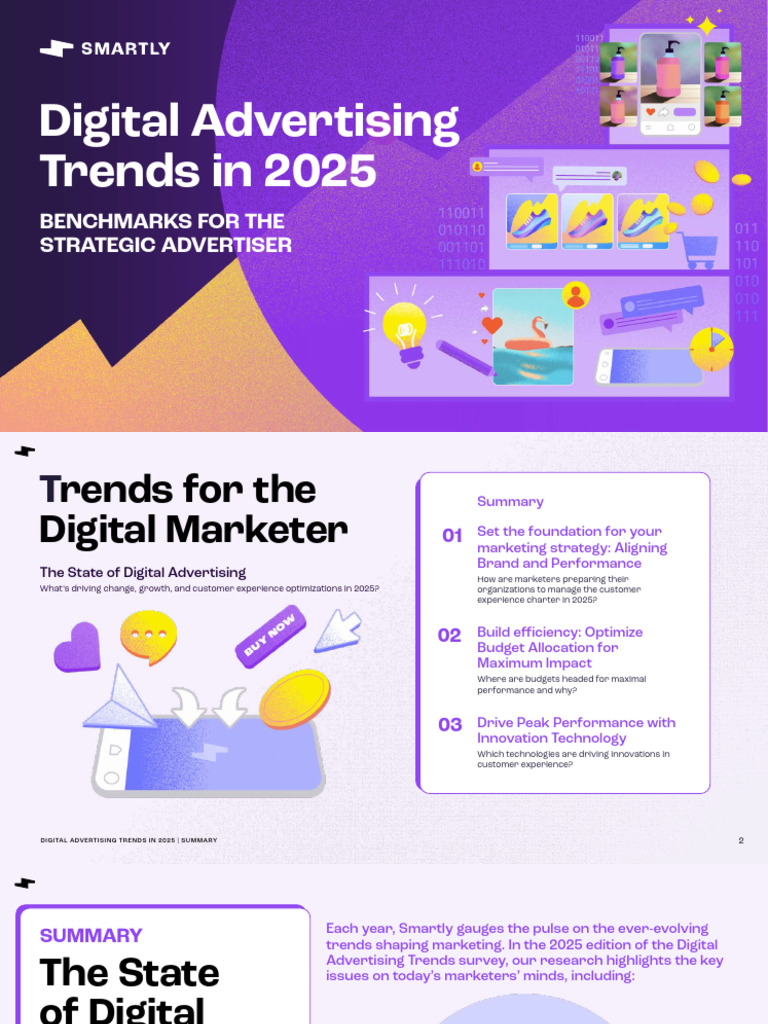 2025 Digital Advertising Trends Insights | PDF | Artificial ...