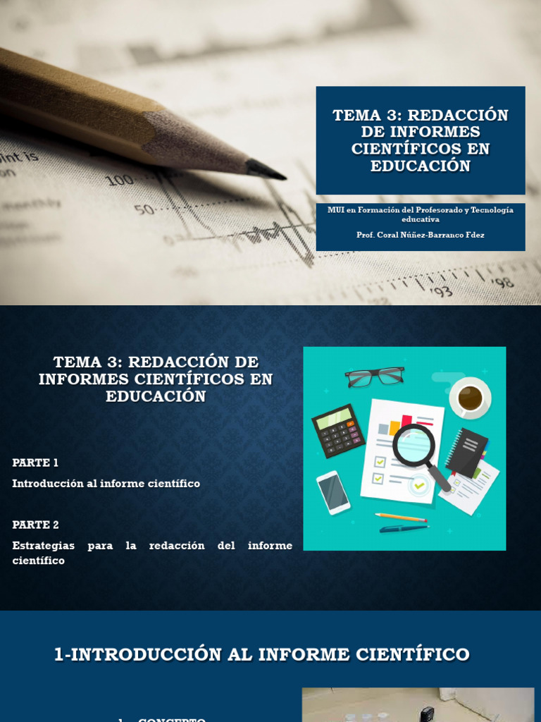 Redacción de Informes Científicos | PDF | Bibliografía | Estilo apa