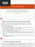 Introduction to Computer Programming | PDF | Computer Programming ...