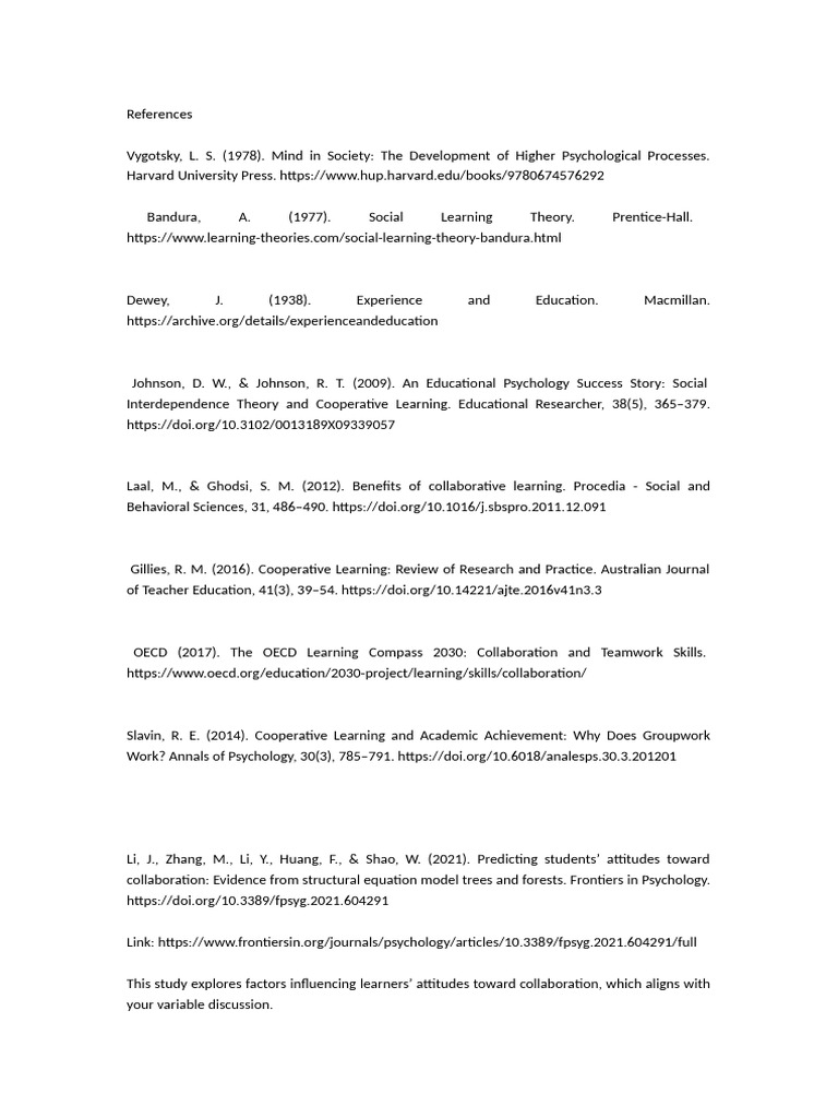 References | PDF | Attitude (Psychology) | Psychology