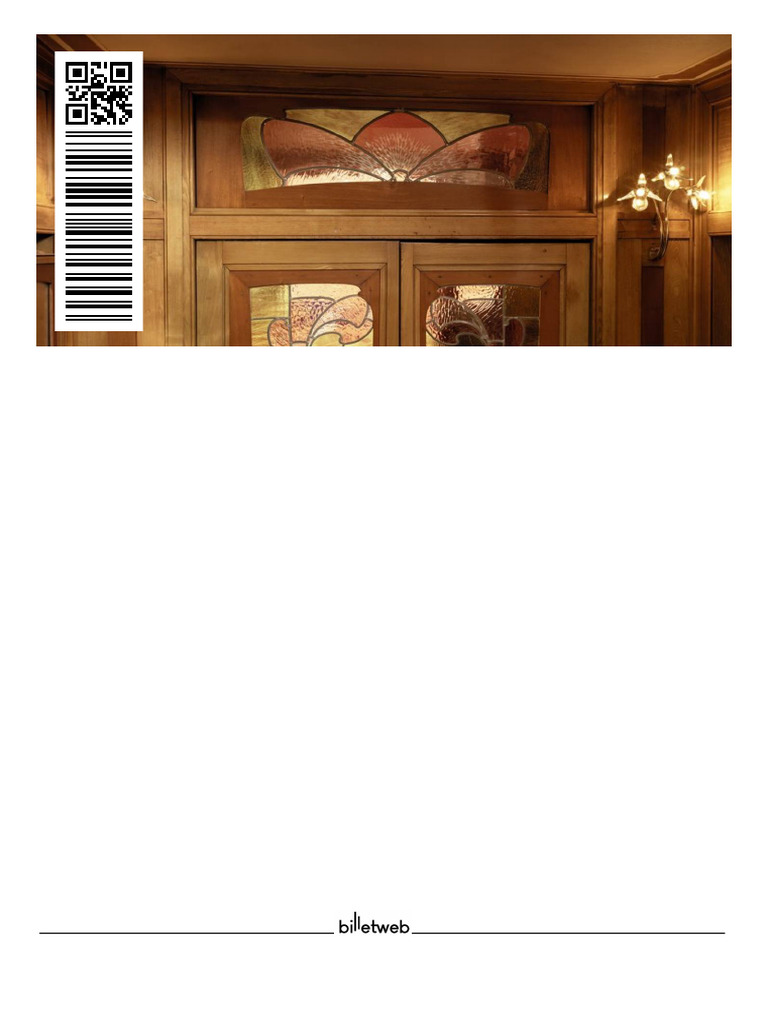 Horta Museum Admission Ticket Details | PDF