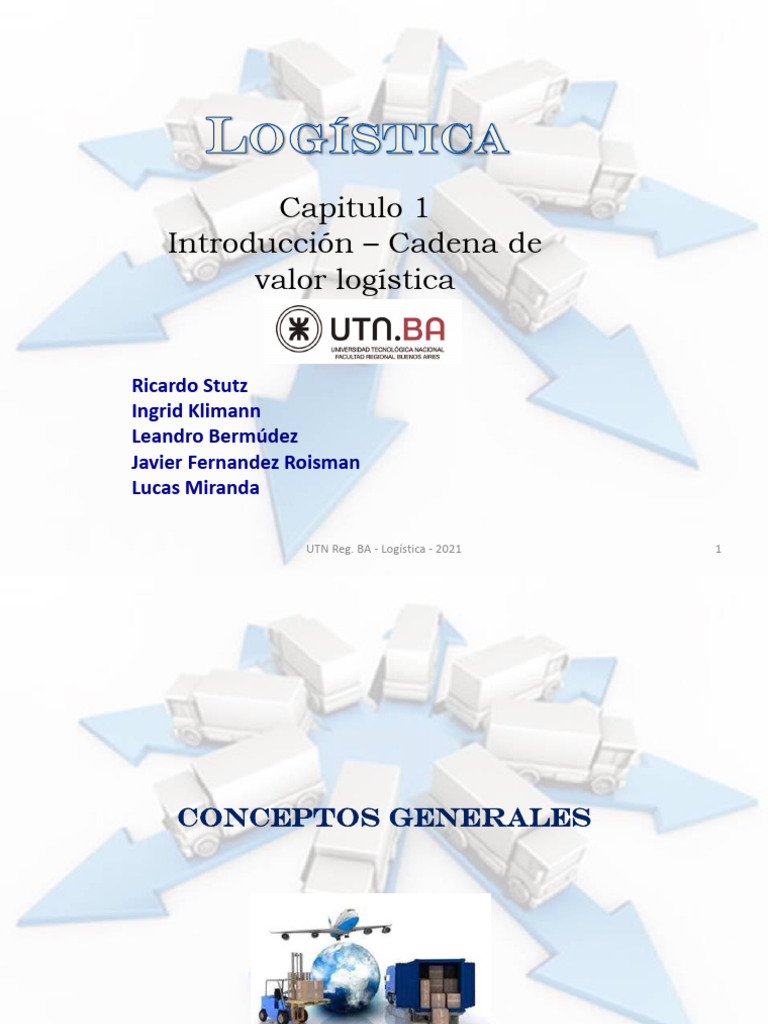 1.Introducción | PDF | Logística | Gestión de la cadena de suministro
