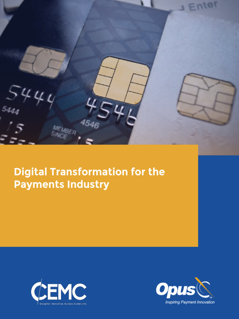 Digital Transformation For The Payments Industry Min | PDF | Machine ...