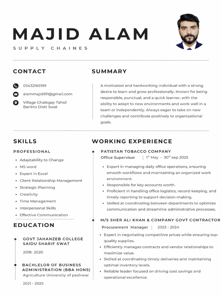 Majid's CV | PDF