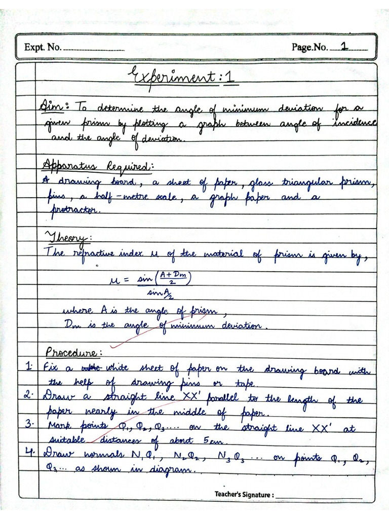 Phy Practical File Complete | PDF
