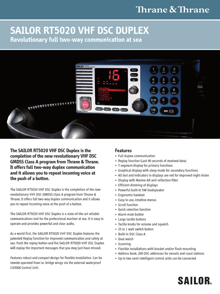 RT 5020 | PDF | Decibel | Loudspeaker