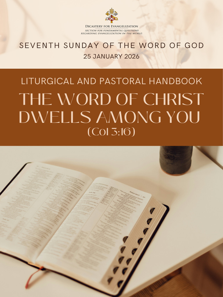 Sunday of the Word of God Guide | PDF | Mass (Liturgy) | Eucharist