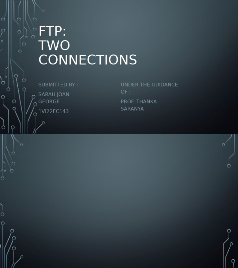 FTP Two Connection | PDF
