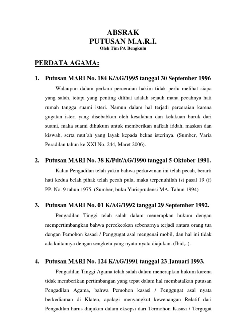 Kumpulan Yurisprudensi