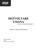 Dezvoltare Umana