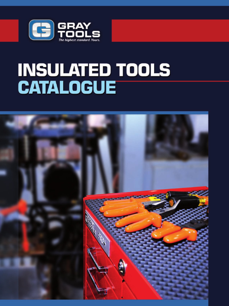 Gray Insulated Tools Overview | PDF | Insulator (Electricity)