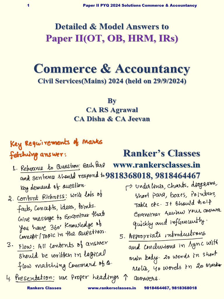 Paper II PYQ 2024 Solutionsf5f6f6fg6f6g7g7g7gg | PDF | Perception ...