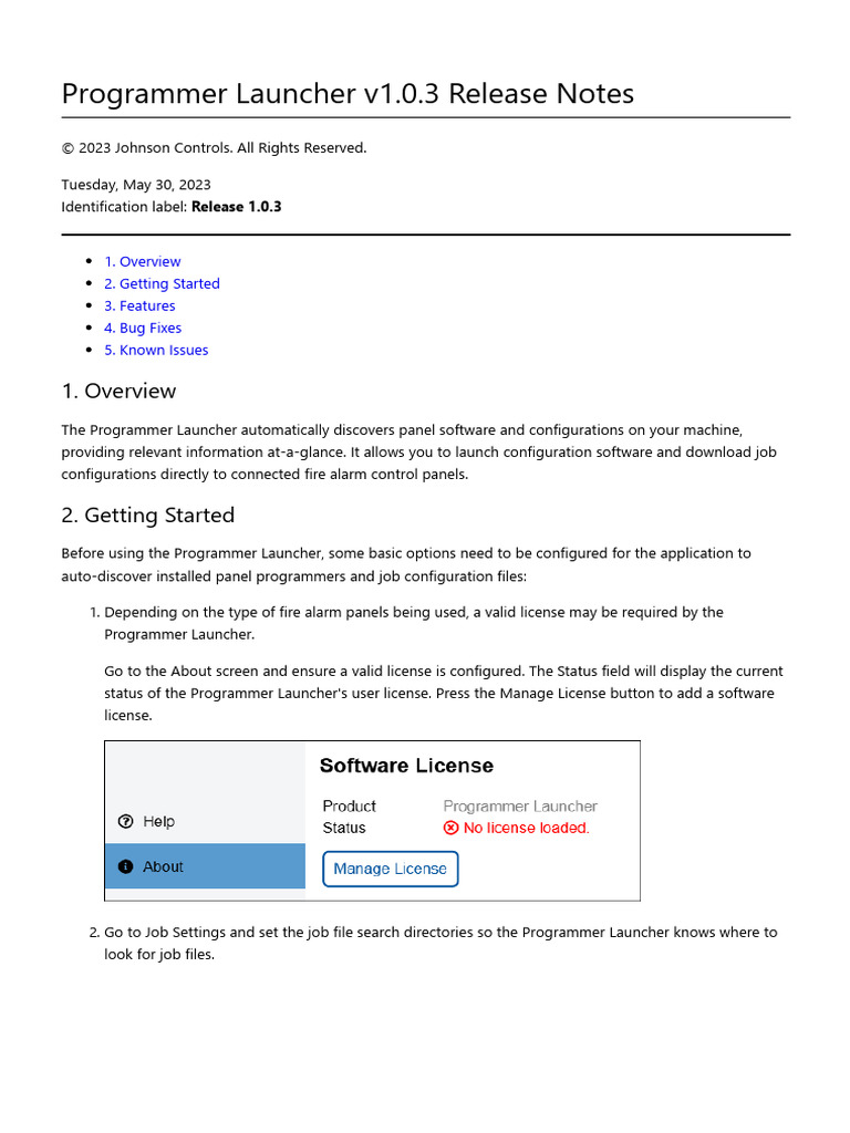 Programmer Launcher v1.0.3 Release Notes | PDF | Programmer | Software