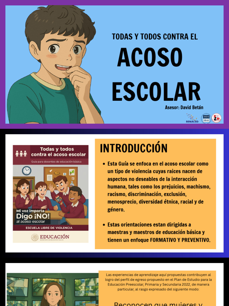 Guía para Prevenir el Acoso Escolar | PDF | Aprendizaje | Educación de ...