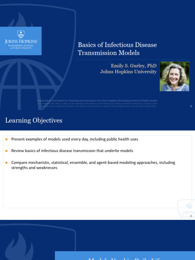 Infectious Disease Transmission Models Explained | PDF | Infection ...