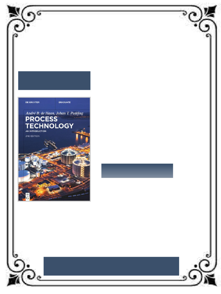 Process Technology An Introduction André B. De Haan eBook pro digital ...