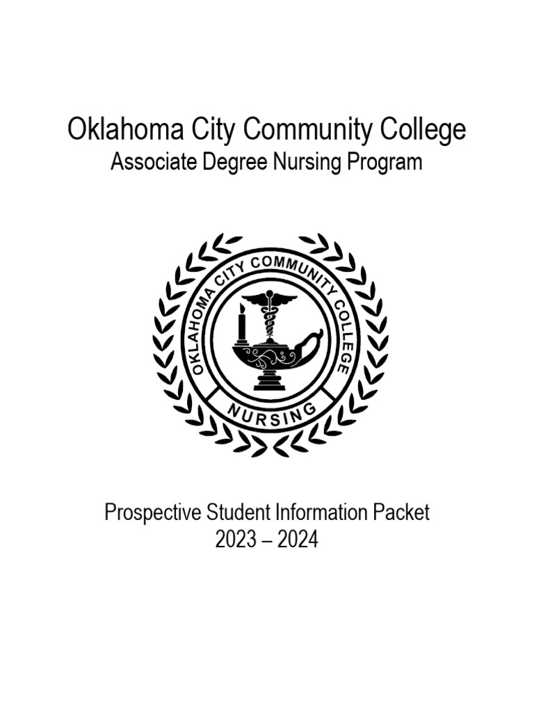 OCCC Nursing Program Info Packet 2023-24 | PDF | University And College ...