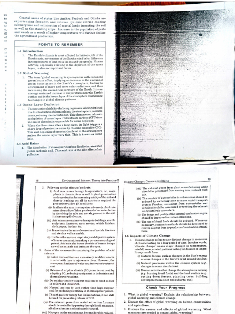 EVS Notes (Sem - 3) | PDF